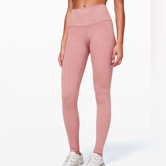 Lululemon Wunder Under High-Rise Tight *Snow Washed 28" Washed Vintage Mauve 4 - Picture 2 of 8